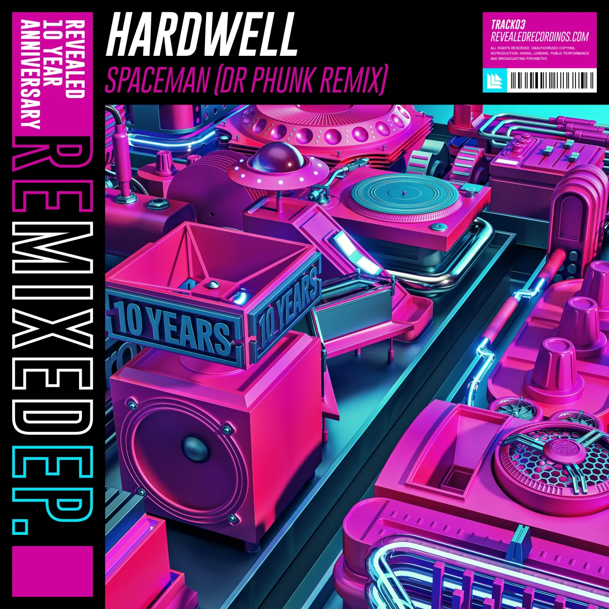 Spaceman (Dr Phunk Remix) - Hardwell⁠